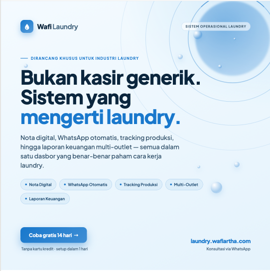 Wafi Laundry product screenshot